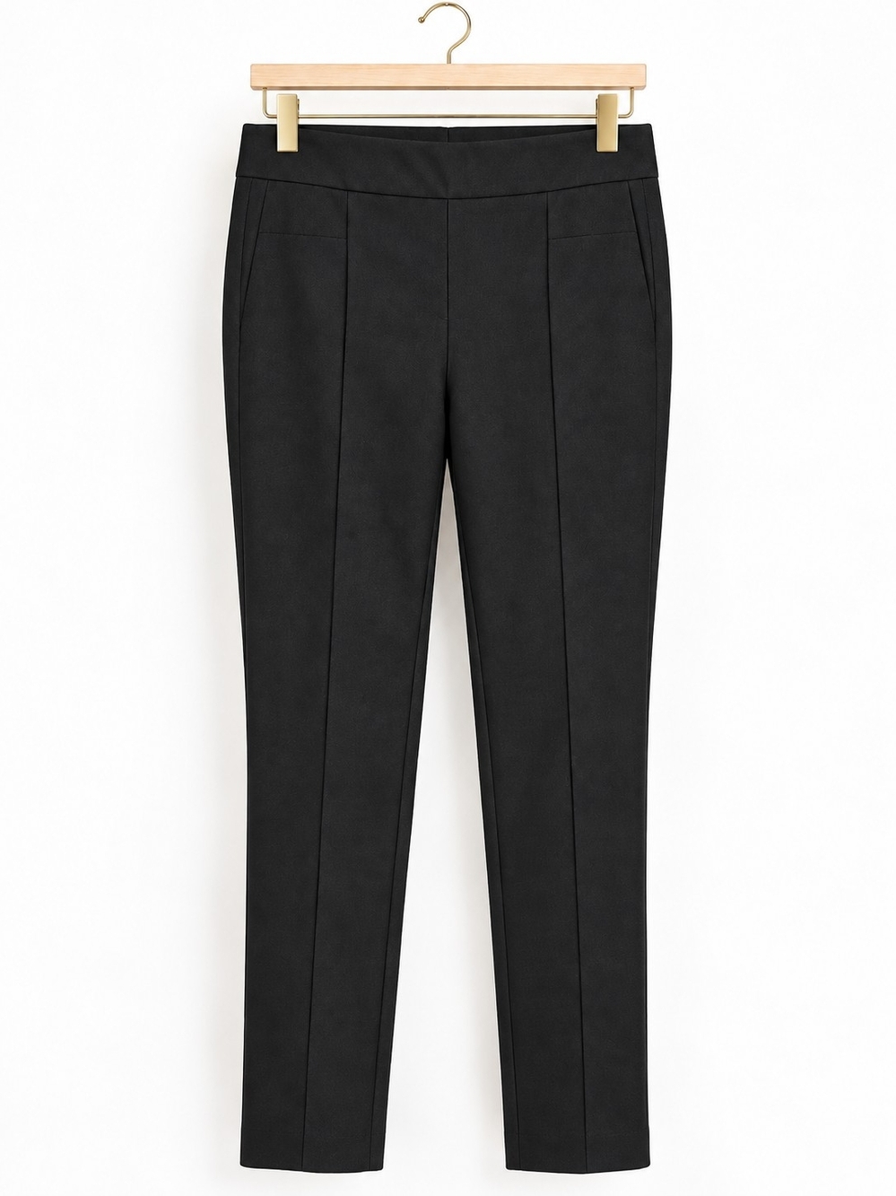 Hilary Radley Women’s M Black Stretch Slim Ankle Career Pants